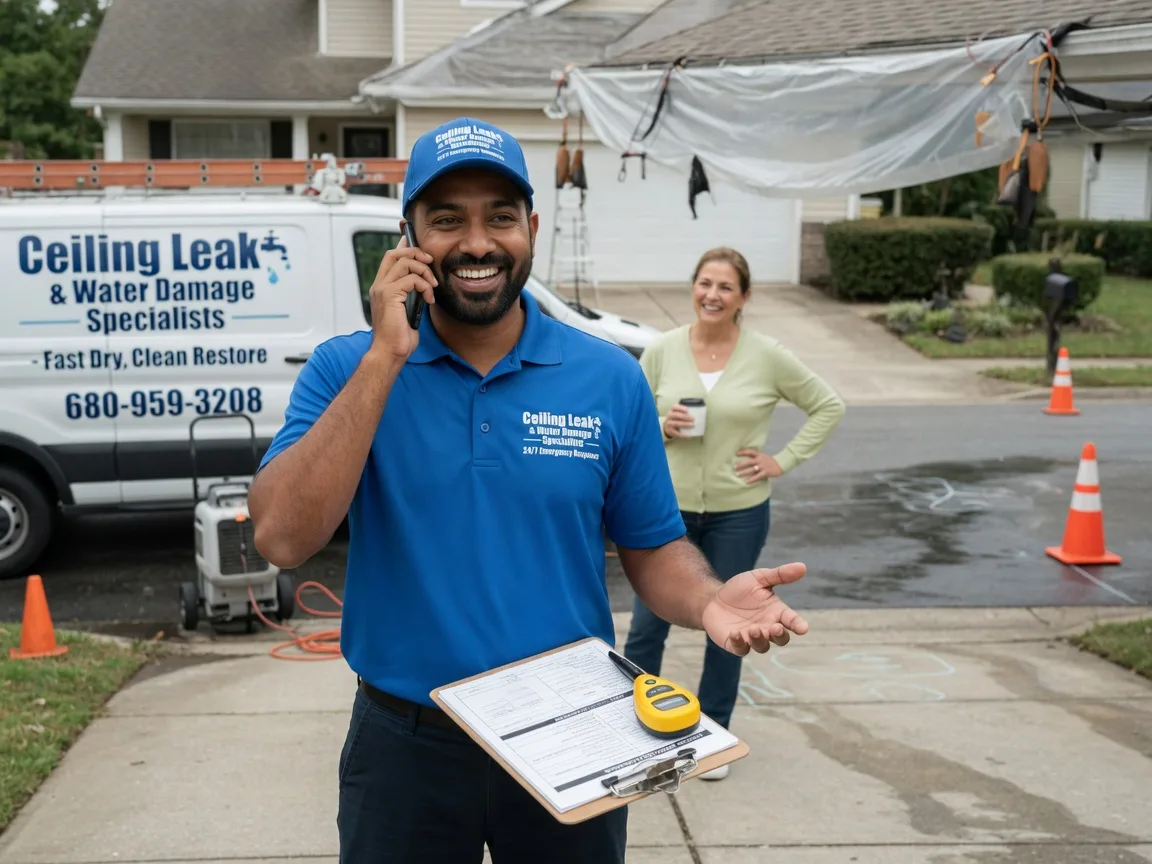 Ceiling Leak Cleanup Savannah, MO FAQs